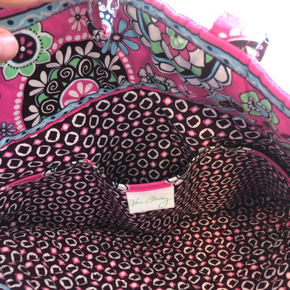 Pink Vera Bradley tote